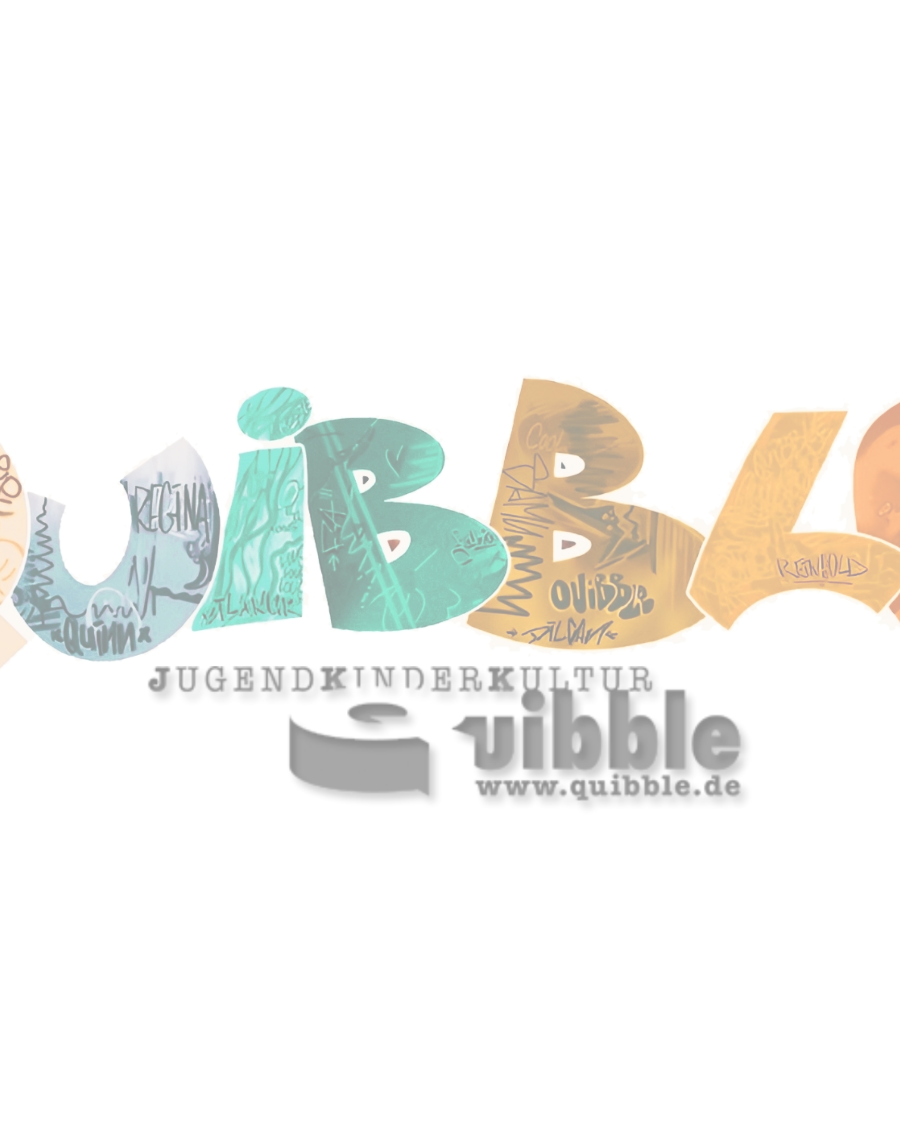 Bunte, handgezeichnete Einladungskarte mit Herz und Farbverlauf.